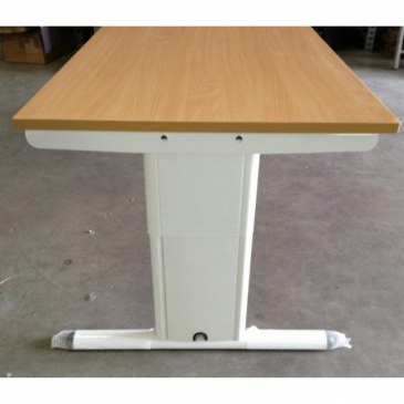 Bureau met slingerverstelling 160x80  Flexwerkplek 3