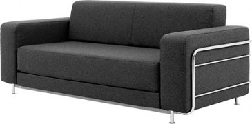 Softline loungebank Silver   2-543 1