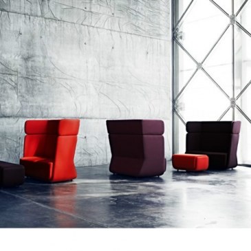 Softline Loungebank Basket Sofa hoge rug  2-581 8
