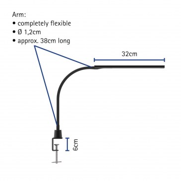 Thovip bureaulamp Pirro LED   470456.000000000.000 3