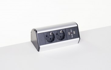 Götessons Office Powerdock 2x Stroom 2x USB Charger  697049 0