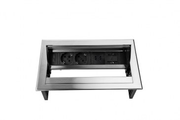 Thovip Power Desk IN 2 x stroom + 2 x USB charger + 1 x leeg   4730067.02020100 4