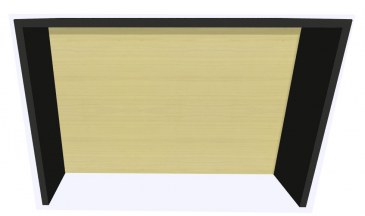 Werner Works K-Modul Stand met tussenwand 160 x 80 cm  KMS-160 0